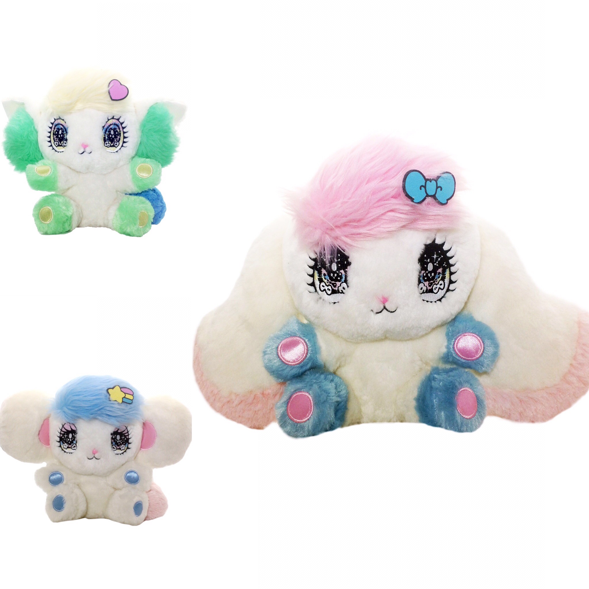 Japanese Anime Peropero Sparkles MELO CUNE RUE Plush Doll Toy New