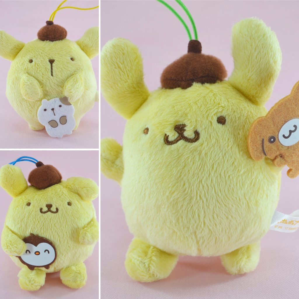 pompompurin heart plush